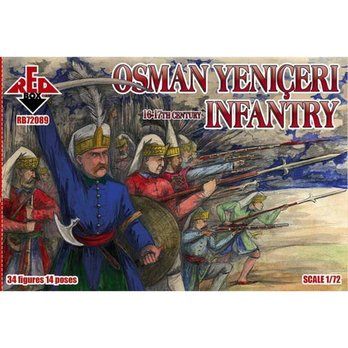 Voitures RC Red Box Osman Yeniceri inantry,16-17th century - 1:72e - Red Box