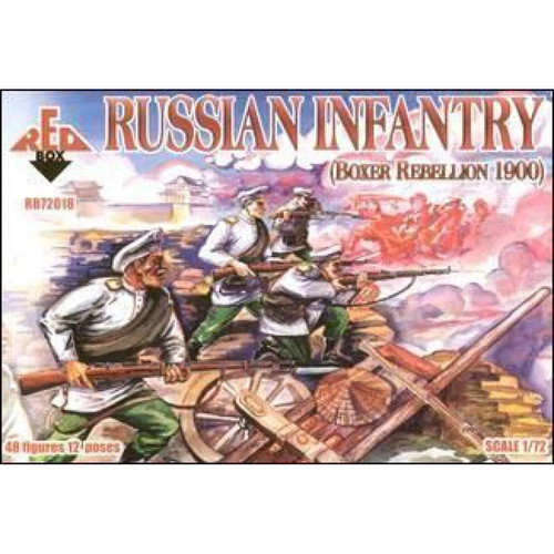 Red Box - Russian Infantry, Boxer Rebellion 1900 - 1:72e - Red Box Red Box  - Voitures RC