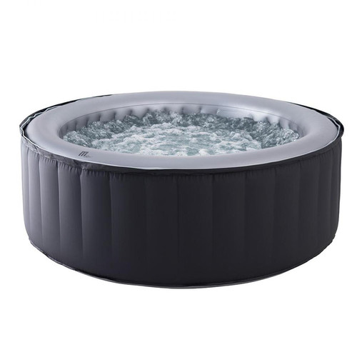 Red Deco - Spa gonflable jacuzzi rond 4 places D-SC04 Silver cloud Mspa - Spa gonflable