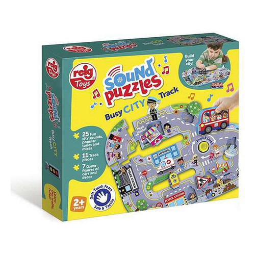 Reig Puzzle Enfant Reig Busy City 11 Pièces