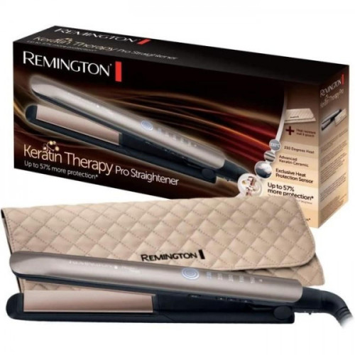 Remington - Fer a Lisser REMINGTON Lisseur Keratin Therapy S8590 - Lisseur