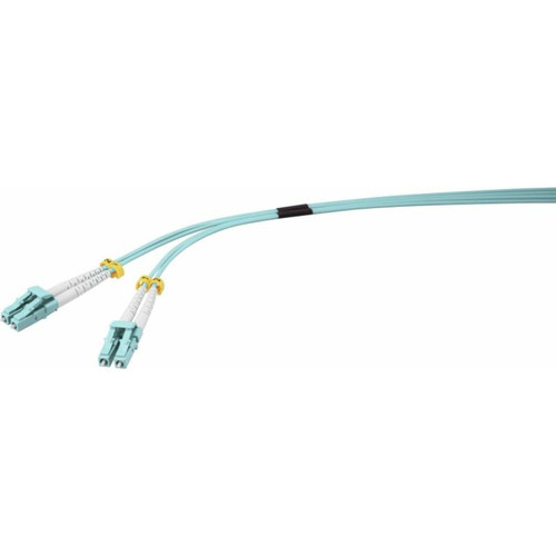 Adaptateurs Renkforce Renkforce RF-5044054 fibre optique FO Câble de raccordement [1x LC mâle - 1x LC mâle] 50/125 µ Multimode OM3 2.00 m