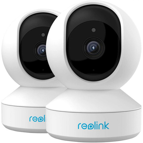 Reolink - 2pcs Caméra Surveillance Interieure 4MP  - E1 Pro - Caméra IP Pan Tilt WiFi CCTV Audio Bidirectionnel, Détection de Mouvement pour maison - Reolink