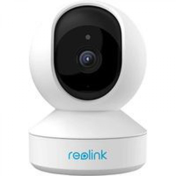 Caméra de surveillance connectée Reolink 5MP Caméra de Surveillance WiFi, PTZ, Zoom Optique 3X, Caméra Intérieure, Audio Bidirectionnel pour Bébé et Animal - E1 Zoom