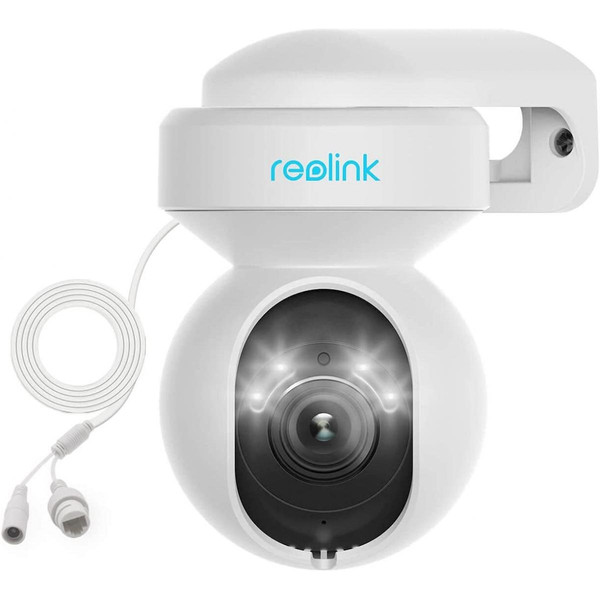 Caméra de surveillance connectée Reolink 5MP Caméra Surveillance Extérieure WiFi PTZ - E1 Outdoor-V3 - Caméra IP avec Zoom Optique 3X Détection Personne/Véhicule Suivi Automatique Vision Nocturne en Couleur
