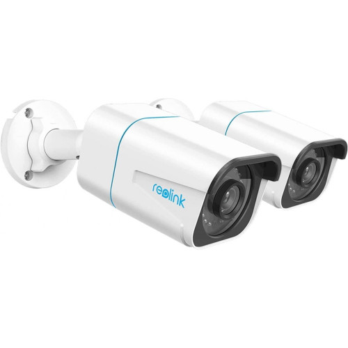 Reolink - Caméra de Surveillance POE 8MP RLC-810A 2 Pièces 4K - Alarme maison avec camera smartphone