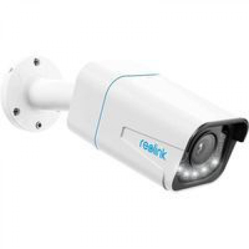 Caméra de surveillance connectée Reolink Caméra Surveillance Extérieure PoE 4K - RLC-811A Zoom Optique 5X,Vision Nocturne en Couleur, Audio Bidirectionnel, Détection de Personne/Véhicule