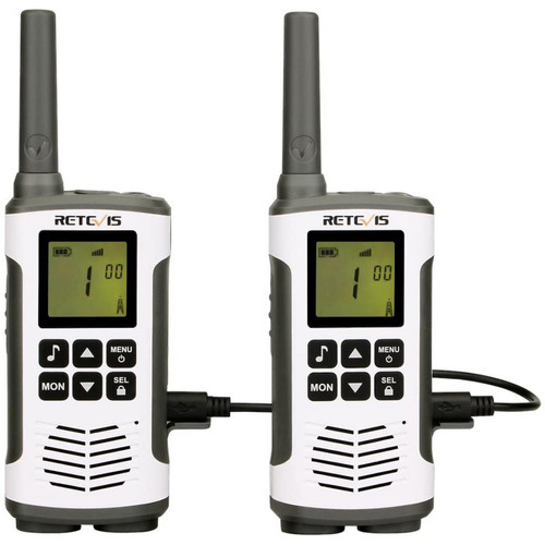 Retevis - talkie walkie professionnel 16 Canaux 121 Codes LED VOX Scan - Talkie Walkie Pack reprise