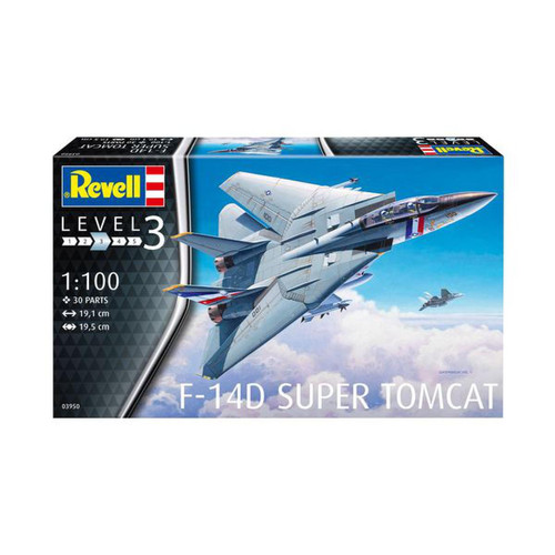 Revell - F-14D Super Tomcat - 1:100e - Revell Revell  - Jouets radiocommandés