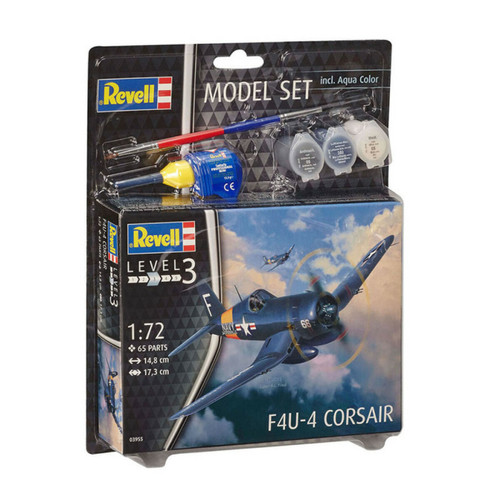Revell - Revell Model Set F4U-4 Corsair Fighter Revell  - Figurines Revell