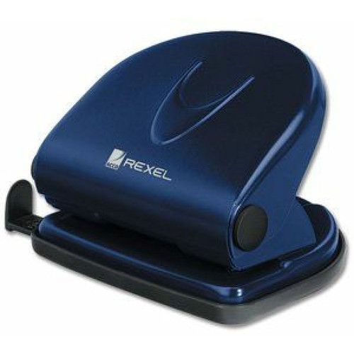 Rexel - Rexel 2100758 Perforateur 2 Trous 10 Feuilles Bleu Rexel  - Boulonnerie