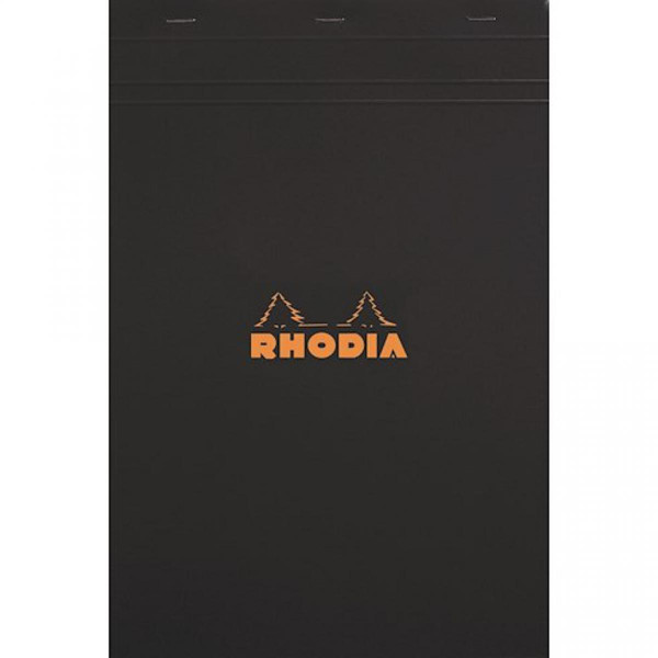 Accessoires Bureau Rhodia Bloc bureau Rhodia format 21 x 31,8 cm petits carreaux 80 feuilles