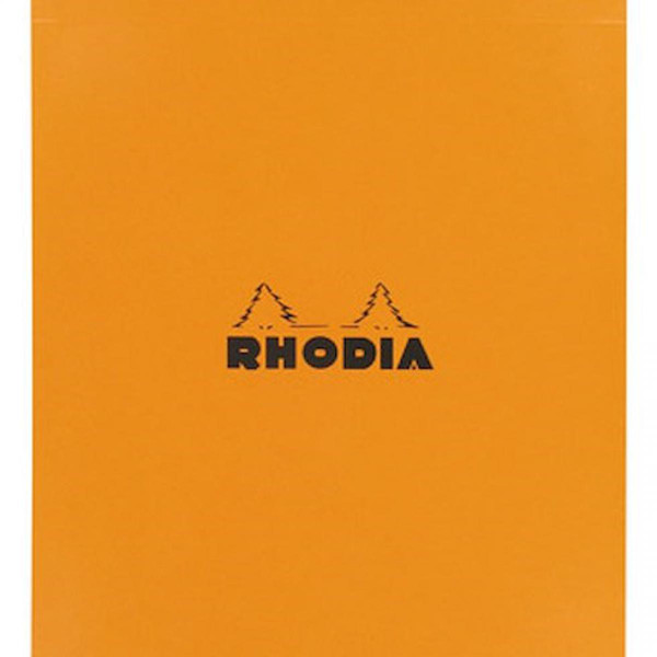 Accessoires Bureau Rhodia Bloc bureau Rhodia N°19 format A+ 21 x 31,8 cm petits carreaux 80 feuilles - Lot de 5
