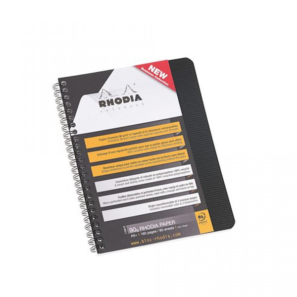 Rhodia Cahiers Rhodiactive A5 16 x 21 cm- 160 pages