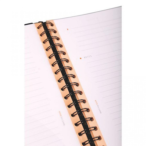 Rhodia Cahiers Rhodiactive Exameeting rechargeables A4+ blanc ligné 22 x 29,7 cm - 160 pages