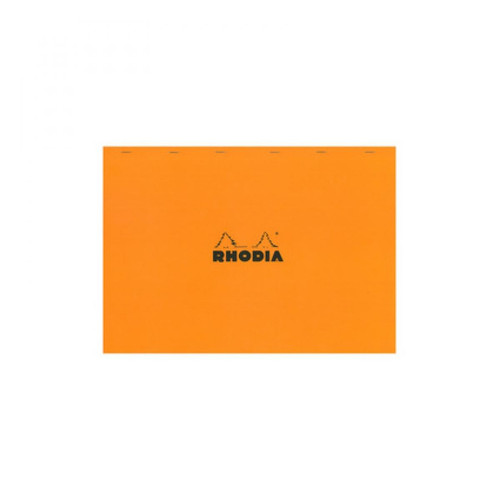 Rhodia - RHODIA Bloc agrafé No. 38, format A3+, quadrillé 5x5, orange () Rhodia  - Rhodia