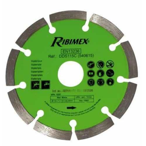 Ribimex - Disque diamanté à segment 115/c Ribimex  - Ribimex