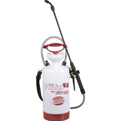 Ribimex - Pulvérisateur à main pression préalable vito 7, 6.85 litre produits agressifs Ribimex - Jardinerie