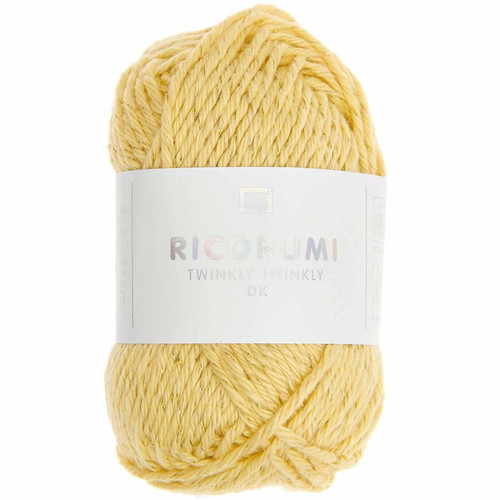 Rico - Pelote de coton Ricorumi 25 g - Jaune Rico  - Dessin et peinture