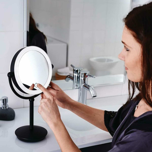 Ridder - RIDDER Miroir de maquillage Moana avec interrupteur tactile LED Ridder  - Miroir tactile