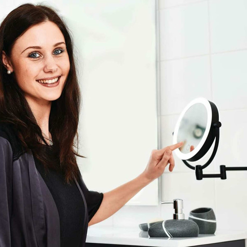 Ridder RIDDER Miroir de maquillage Shuri avec interrupteur tactile LED