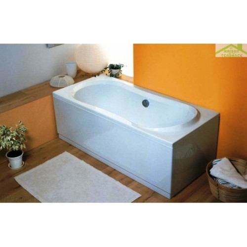 Pare-baignoire Tablier de baignoire latéral universel RIHO en acrylique blanc