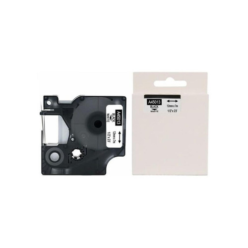 rillstab - rillstab Cassette à ruban, noir/rouge, 12 mm x 7 m () rillstab  - Matériaux & Accessoires de chantier