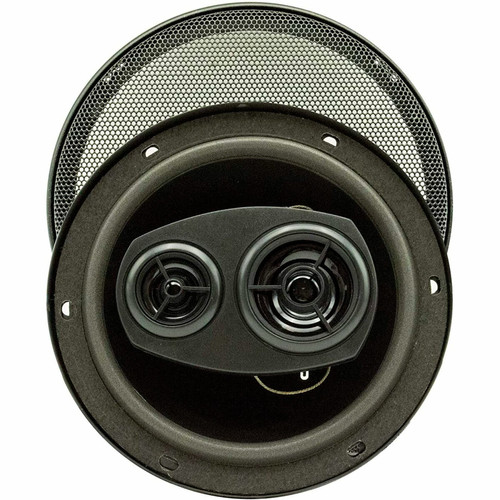 Roadstar Haut-Parleurs de Voiture 16cm Coaxial, Audio à 3 Voies 2 Haut-Parleurs, PMPO 80W, 80 , Noir, Roadstar, PS-1635