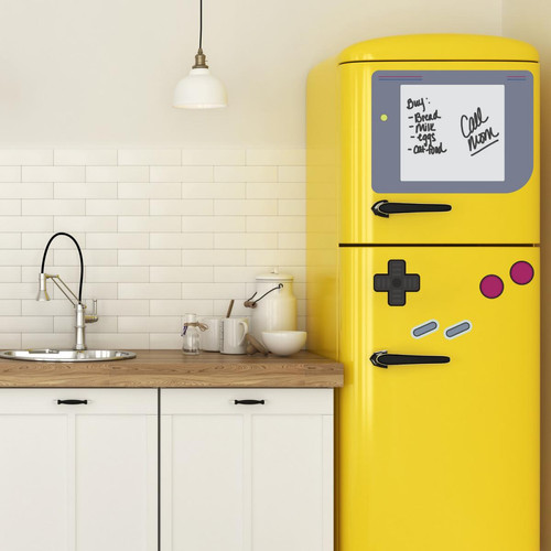 Roommates - Stickers Nintendo - modèle Game Boy - stickers tableau blanc - Décoration chambre enfant Au choix sans choix de couleur le sticker sera envoye en noir