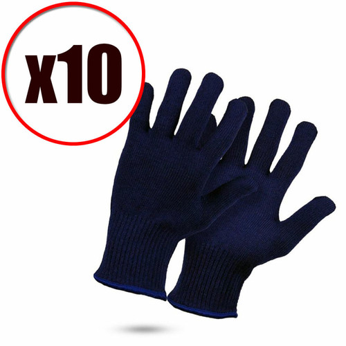 Rostaing - Lot de 10 paires de gants de travail résistant au froid Thermalight EN388 EN511 Rostaing - Marchand Sarl pro discount