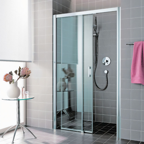 Roth - Porte de douche coulissante à 2 éléments 120 cm ouvrant gauche 3960045 Roth  - Porte de douche coulissante Plomberie & sanitaire
