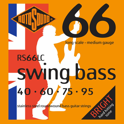 Rotosound - RS66LC Swing Bass 66 Stainless Steel 40/95 Rotosound Rotosound - Guitares