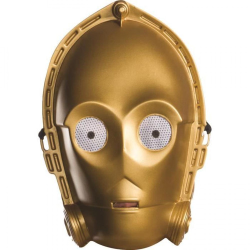 Rubies - STAR WARS Masque C3PO pour adulte - Rubies