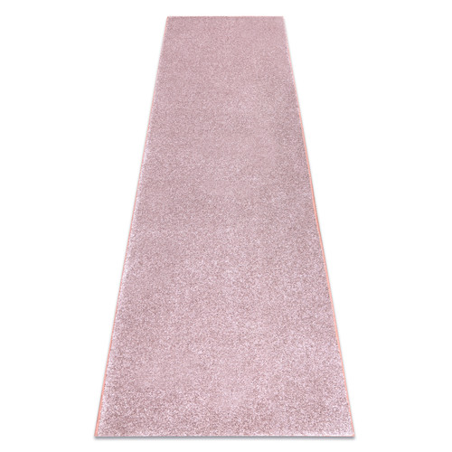 RUGSX - Tapis de couloir SANTA FE rose pâle 60 plaine couleur unie 50x470 cm RUGSX  - Décoration