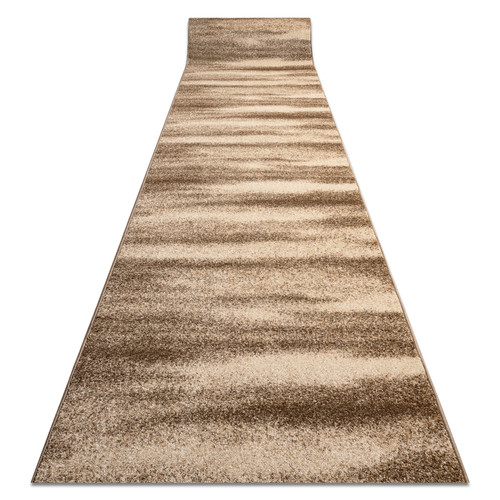 RUGSX - Tapis de couloir KARMEL Sahara, désert, sable noix 70cm 70x460 cm RUGSX  - Décoration