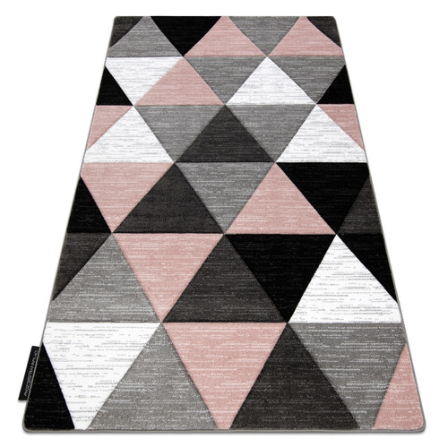 RUGSX - Tapis ALTER Rino triangle rose 140x190 cm RUGSX  - Décoration