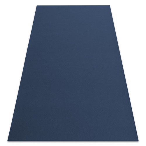 RUGSX - Tapis ANTIDÉRAPANT RUMBA 1390 couleur unique bleu foncé 200x250 cm RUGSX  - Décoration