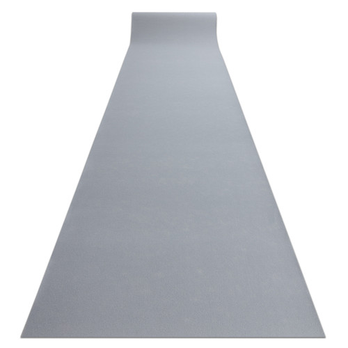 RUGSX - TAPIS DE COULOIR ANTIDÉRAPANT RUMBA couleur unique gris 100 cm 100x1250 cm RUGSX  - Tapis Gris