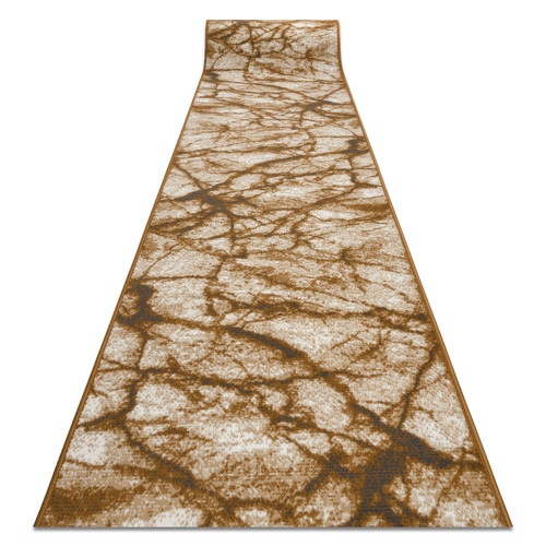 RUGSX - TAPIS DE COULOIR BCF MORAD Marmur Marbre beige   or gris 100 cm 100x220 cm RUGSX  - Décoration