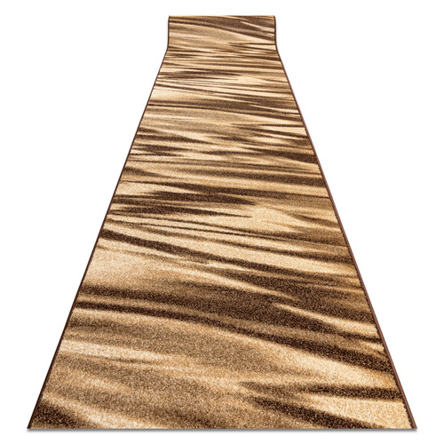 RUGSX - Tapis de couloir KARMEL FRYZ - ARABICA marron 90 cm 90x220 cm RUGSX - Décoration Terre cuite
