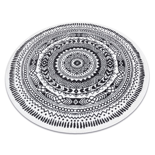 RUGSX - Tapis FUN Napkin, serviette de table cercle - gris cercle 160 cm RUGSX  - Maison Gris