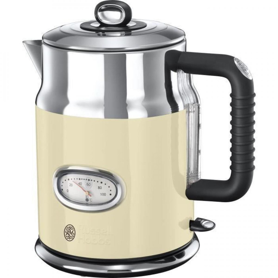 Russell Hobbs RUSSELL HOBBS 21670-70 - Bouilloire Retro - 1,7 L - 2400 W - Creme