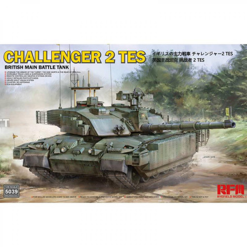 Chars Rye Field Model Maquette Char Challenger 2 Tes