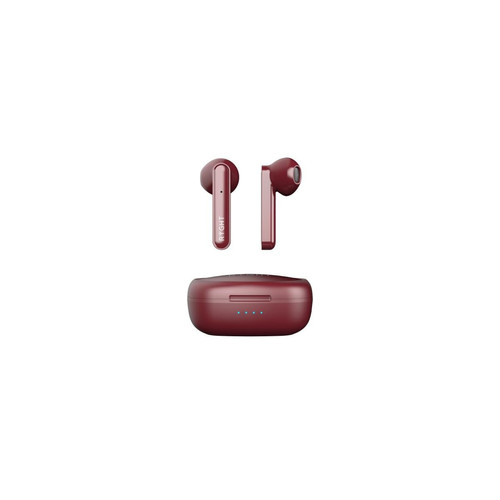 Ecouteurs intra-auriculaires Ryght RYGHT ALFA - Ecouteurs sans fil Bluetooth avec Boitier pour "CROSSCALL ACTION-X3" (ROUGE)