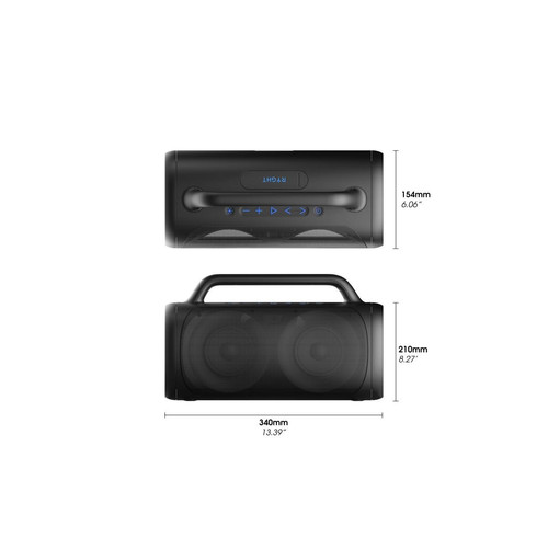 Autres accessoires smartphone RYGHT TOOGO XL - Enceinte portable Extérieur sans fil avec led RGB pour "OnePlus Nord 2 5G"