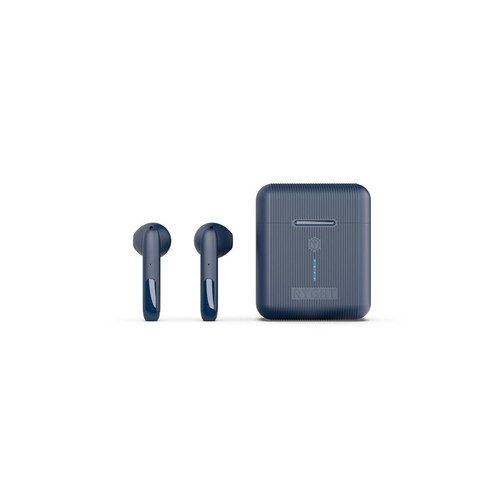 Ryght - RYGHT VEHO - Ecouteurs Sans fil Bluetooth avec boitier Semi-Intra True Wireless Earbuds pour "OnePlus Nord CE 5G" (BLEU) - Ecouteurs True Wireless Ecouteurs intra-auriculaires