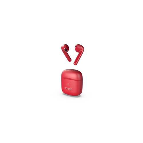 Ryght RYGHT WAYS - Ecouteurs Sans fil Bluetooth avec boitier semi-intra True Wireless Earbuds pour "SAMSUNG Galaxy Z Fold3" (ROUGE)