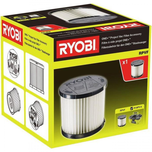 Ryobi - RYOBI Filtre Hepa H12 amovible et lavable pour R18PV Ryobi  - Percer, Visser & Mélanger Ryobi
