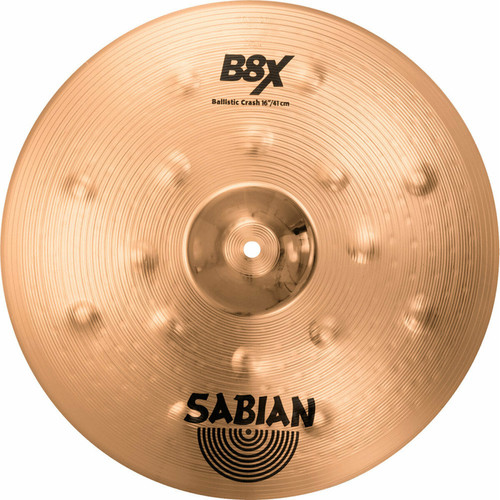 Sabian - 16" B8X Ballistic Crash 416BCX Sabian Sabian  - Cymbales, gongs