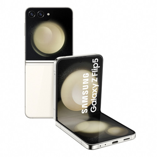 Samsung - Galaxy Z Flip5 - 8/256 Go - 5G - Crème  - Occasions Samsung Galaxy